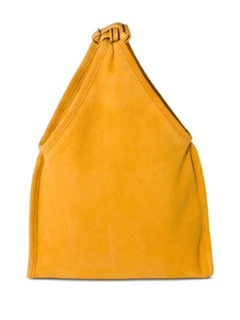 Miu Miu tassel leather tote bag - Yellow - zdjęcie produktu nr 2