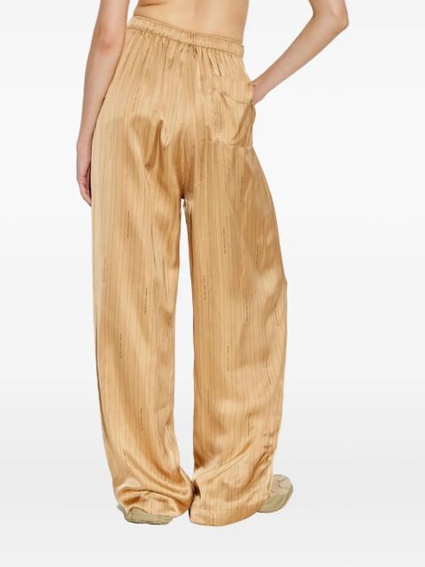 Balenciaga striped trousers - Neutrals