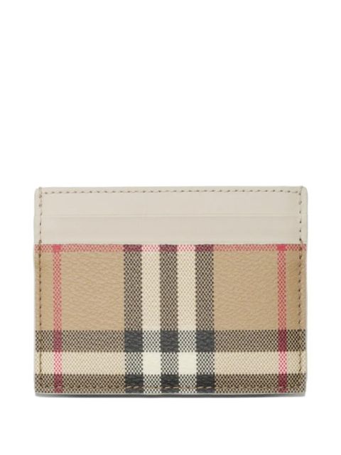 Burberry Check card case - Neutrals - zdjęcie produktu nr 2