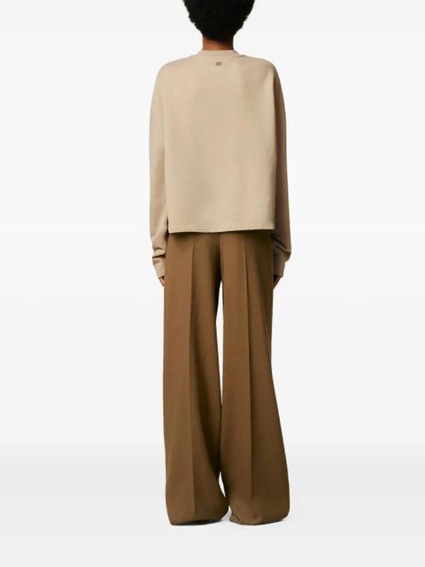 AMI Paris Ami de Coeur cotton sweatshirt - Neutrals