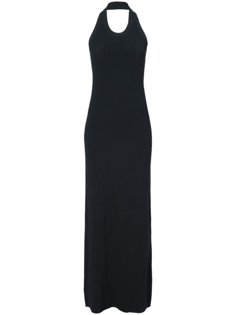 Proenza Schouler ribbed-knit halterneck dress - Black - zdjęcie produktu nr 1