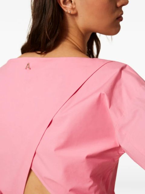 TWINSET crossover blouse - Pink
