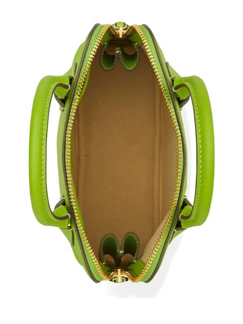 Tory Burch mini Swing leather satchel - Green