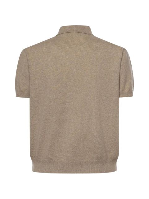 Loro Piana buttoned polo top - Neutrals - zdjęcie produktu nr 2