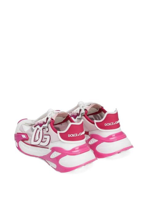 Dolce & Gabbana logo-patch chunky sneakers - Pink