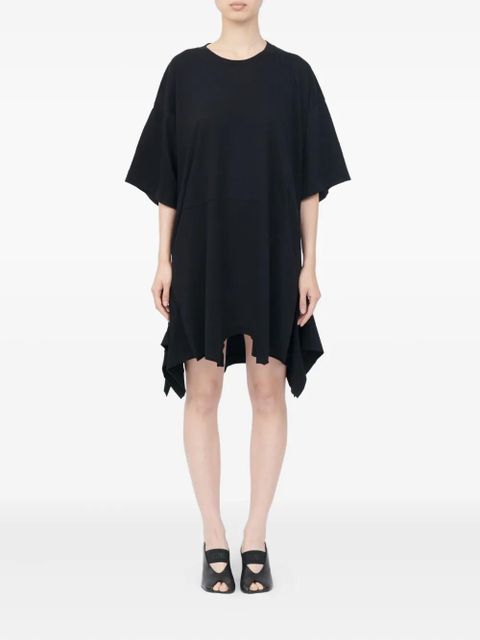 MM6 Maison Margiela asymmetric panel dress - Black - zdjęcie produktu nr 2