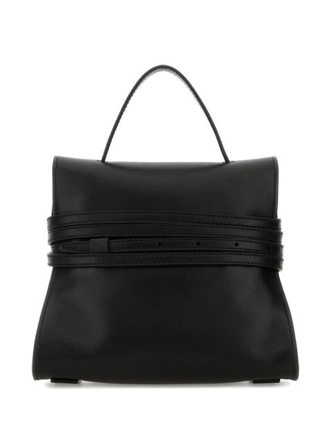 Moschino small Tie Me tote bag - Black - zdjęcie produktu nr 2