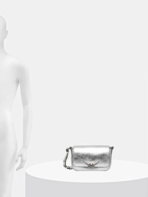 ZADIG&VOLTAIRE torebka kolor srebrny LWBA04042