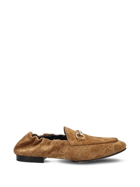 Gucci GG-patterned loafers - Brown - zdjęcie produktu nr 1
