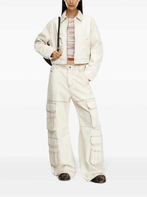 Diesel DE-NOVA denim jacket - White - zdjęcie produktu nr 2