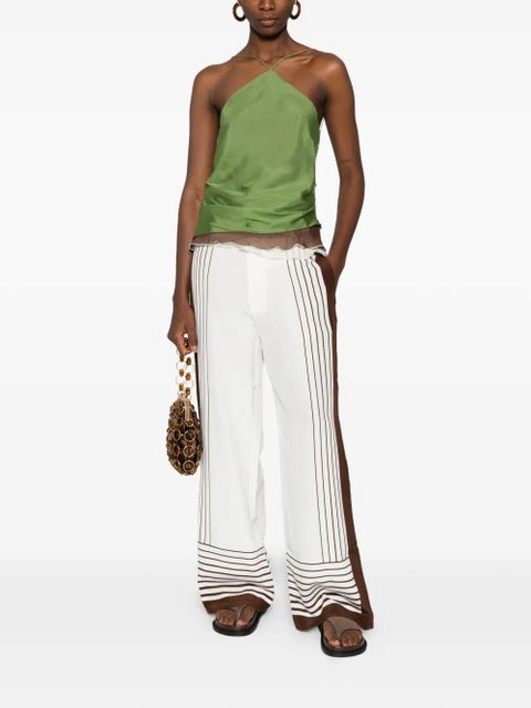 SIR. Danica layered top - Green - zdjęcie produktu nr 2