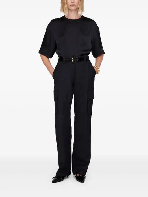 ANINE BING Dayton cargo trousers - Black