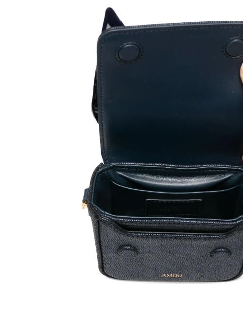 AMIRI scarf-handle tote bag - Blue