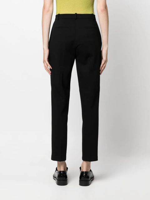 PINKO high-waisted cropped trousers - Black