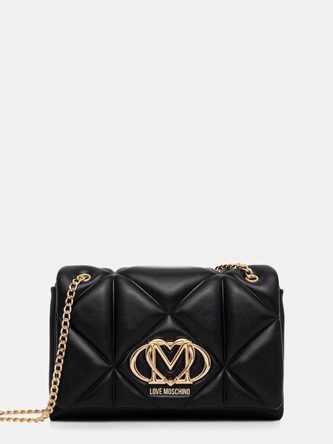 Love Moschino torebka kolor czarny JC4041PP0NLC0000 - zdjęcie produktu nr 1