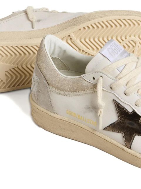 Golden Goose Ballstar leather sneakers - Neutrals - zdjęcie produktu nr 2