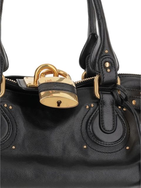 Chloé Paddington leather bag - Black - zdjęcie produktu nr 2