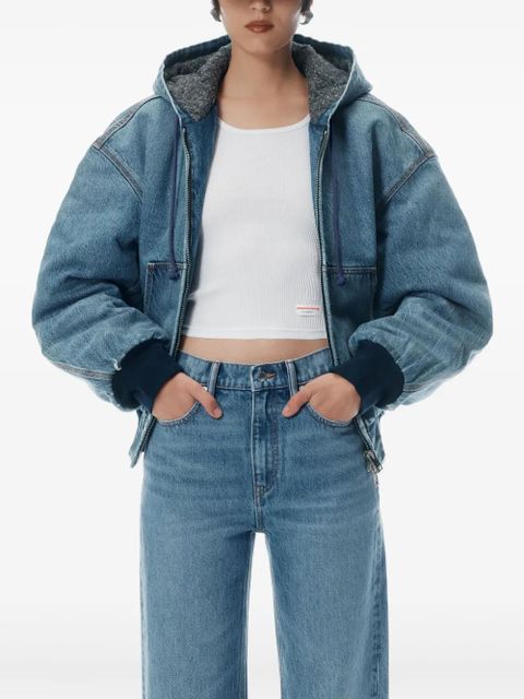 Alexander Wang mid-rise straight-leg jeans - Blue