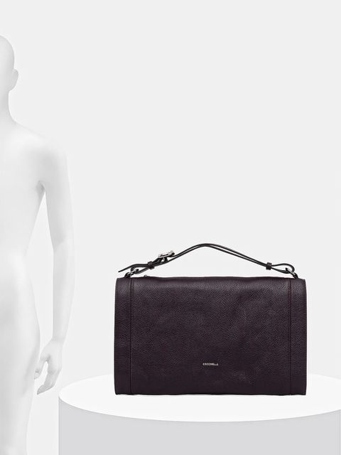 Coccinelle torebka skórzana ELINOR kolor fioletowy E1.TL5.12.02.01