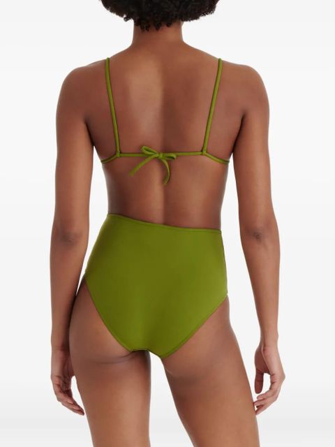 ERES Remember high-waisted bikini bottom - Green