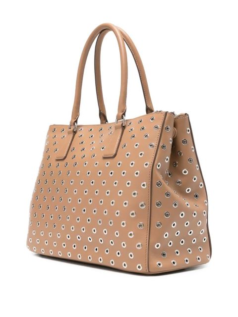 Prada Galleria eyelet-embellishment tote bag - Brown - zdjęcie produktu nr 2