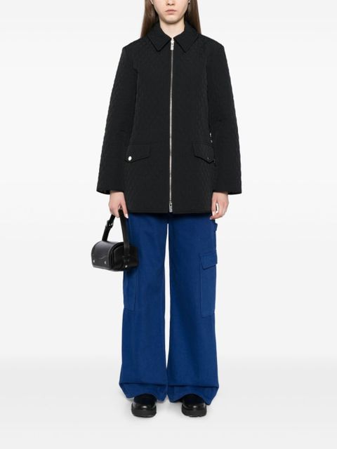 Burberry diamond pattern jacket - Black