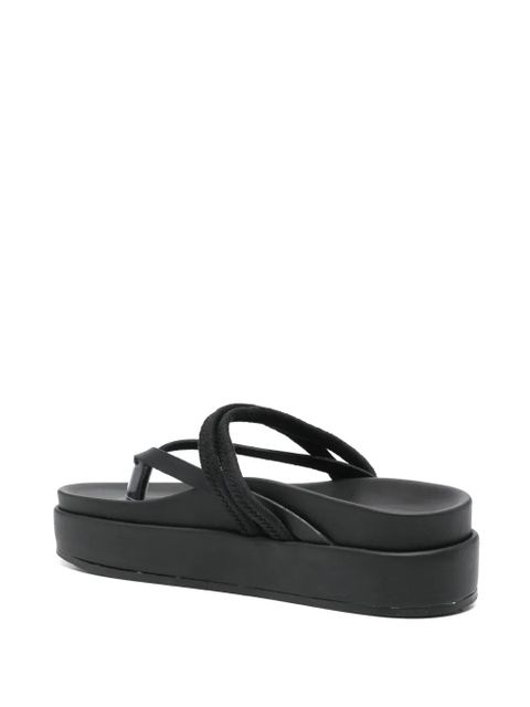 Ancient Greek Sandals 30mm Itea sandals - Black
