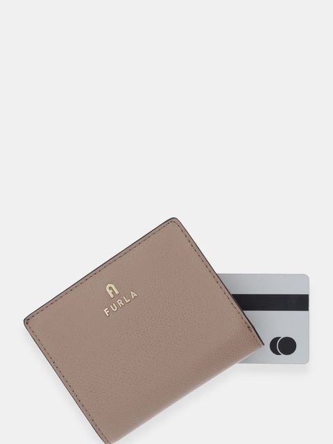 Furla portfel skórzany damski kolor beżowy WP00307 ARE000 1257S