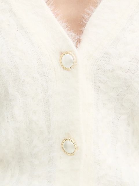 Guess kardigan KINAKO damski kolor beżowy lekki W5BR0D Z3BH0