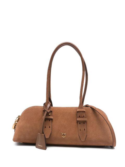 PINKO leather shoulder bag - Brown - zdjęcie produktu nr 1