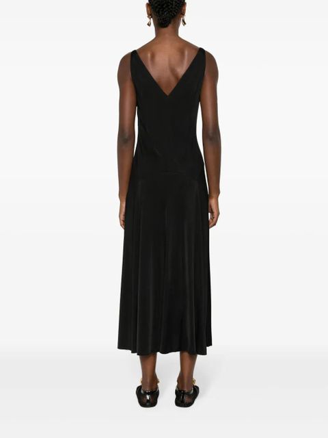 Lanvin eyelet-detailing dress - Black