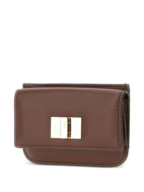 FENDI twist-lock wallet - Brown
