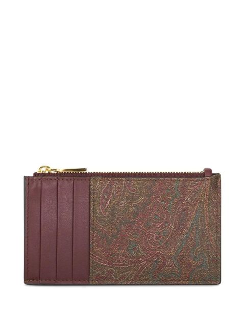 ETRO Pegaso paisley-print wallet - Red - zdjęcie produktu nr 2