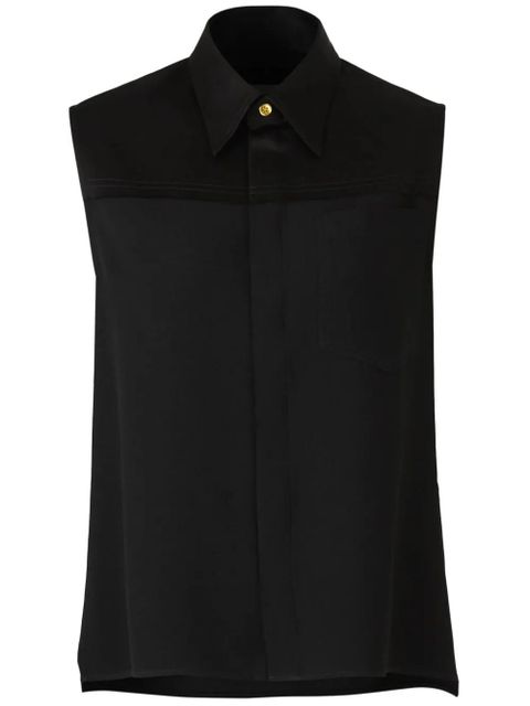 AMI Paris sleeveless shirt - Black - zdjęcie produktu nr 1