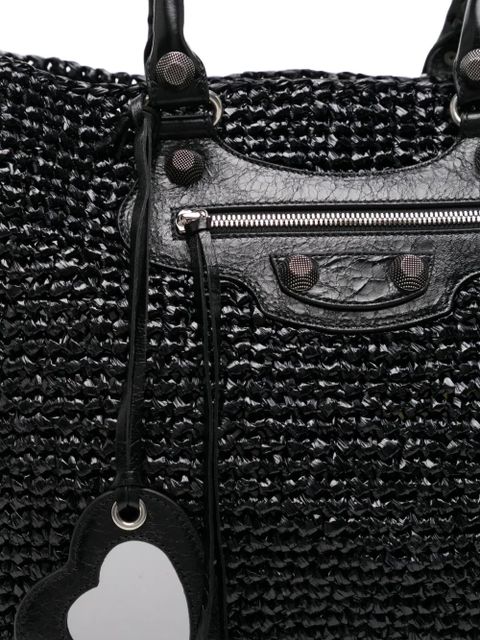 Balenciaga large Le Cagole Panier tote bag - Black