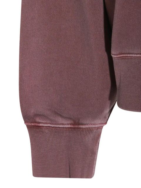 Carhartt WIP logo-patch crew-neck sweatshirt - Purple