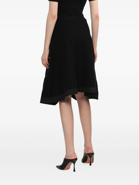 3.1 Phillip Lim asymmetric-design midi skirt - Black