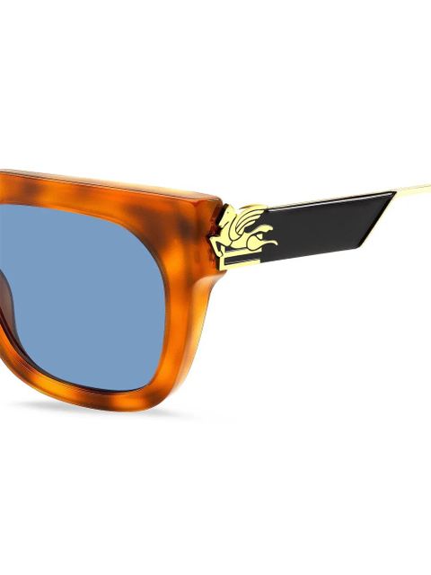 ETRO Bold Pegaso square-frame sunglasses - Brown