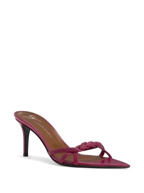 Giuseppe Zanotti Intrigo Braid braided sandals - Pink - zdjęcie produktu nr 2