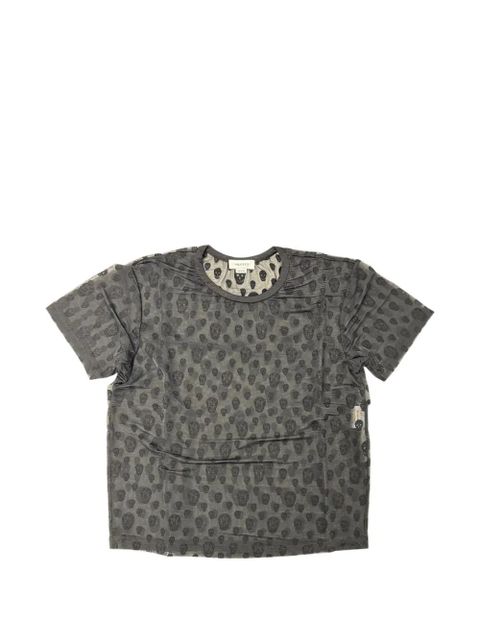 Alexander McQueen skull-print T-shirt - Grey - zdjęcie produktu nr 1