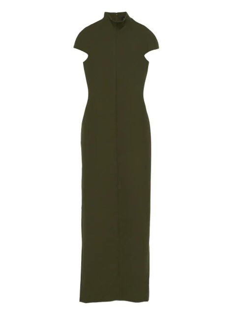 Solace London high-neck lang maxi dress - Green - zdjęcie produktu nr 1