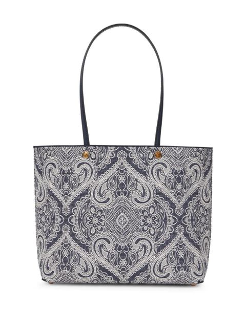 ETRO paisley-print open-top tote bag - Blue - zdjęcie produktu nr 2