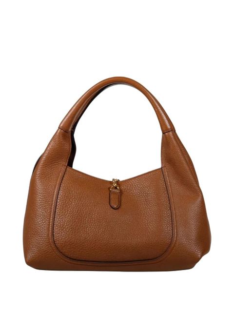 Gucci Softbit grained leather tote bag - Brown - zdjęcie produktu nr 2