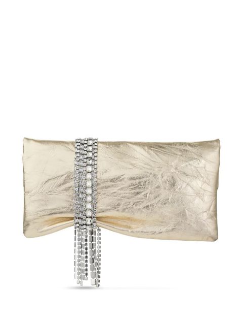 Jimmy Choo Zandra clutch bag - Gold
