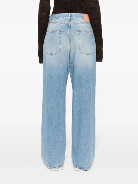 Acne Studios high-rise wide-leg jeans - Blue
