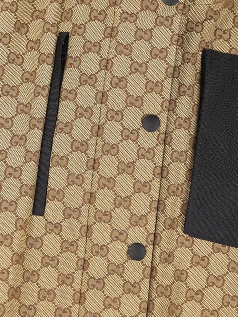 Gucci GG jacquard belted ski jacket - Neutrals