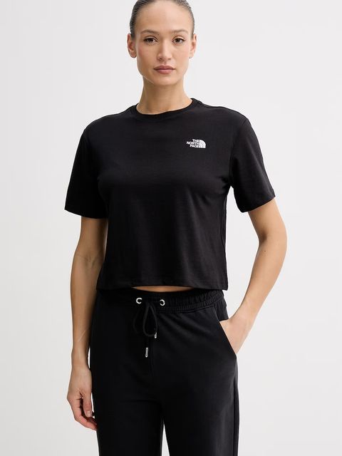 The North Face t-shirt basic damski bawełniany Evolution Simple Dome - zdjęcie produktu nr 2