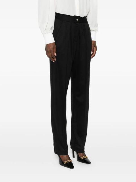 ISABEL MARANT pleated trousers - Black