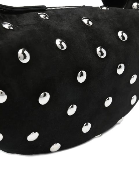 KHAITE medium Olivia Hobo studded tote bag - Black