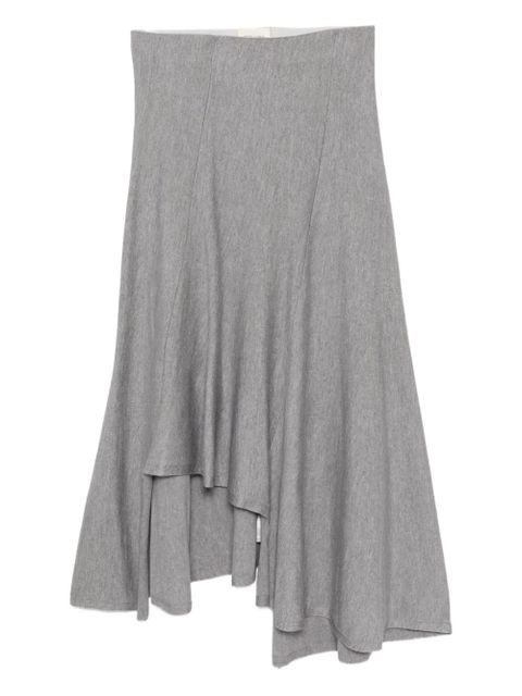KHAITE Miranda skirt - Grey - zdjęcie produktu nr 1